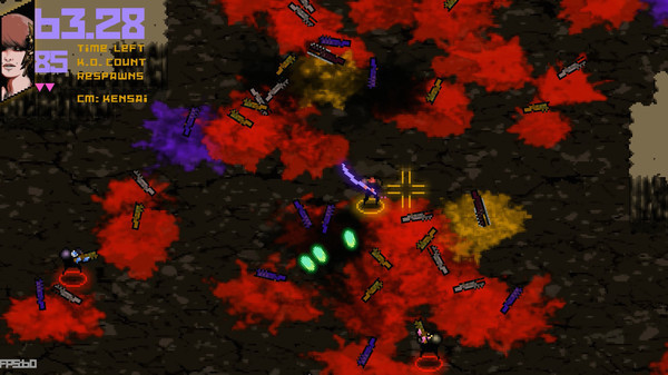 Игра UBERMOSH:BLACK, скриншот