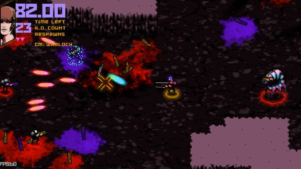 Игра UBERMOSH:BLACK, скриншот