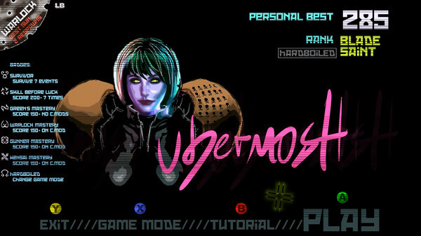 Игра UBERMOSH, скриншот