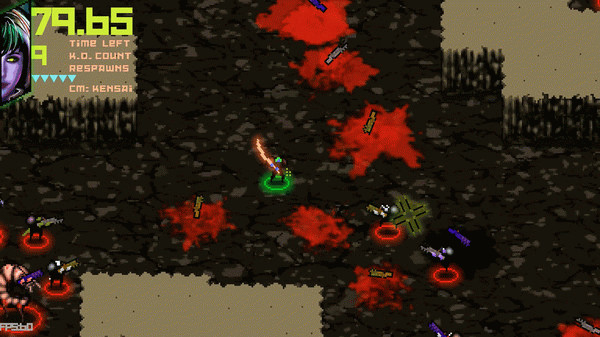 Игра UBERMOSH, скриншот