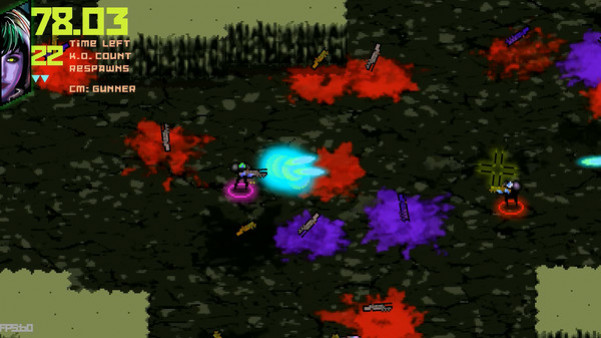 Игра UBERMOSH, скриншот