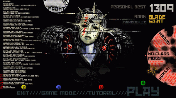 Игра UBERMOSH:WRAITH, скриншот