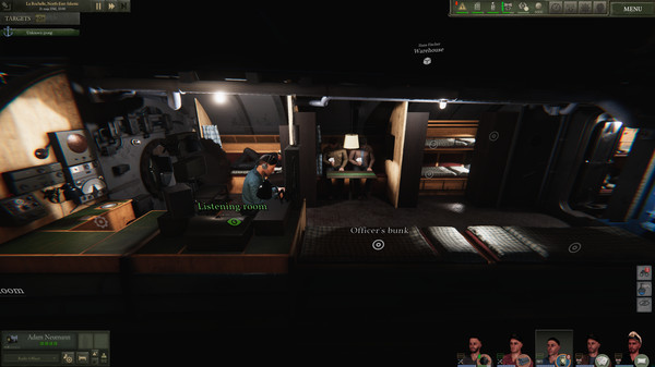 Игра UBOAT, скриншот