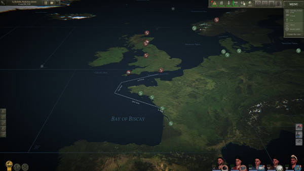 Игра UBOAT, скриншот