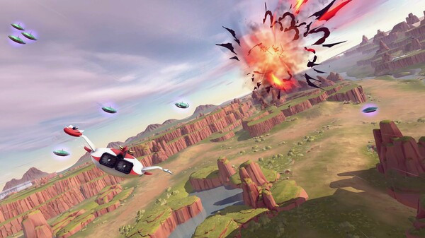 Игра UFO ROBOT GRENDIZER - The Feast of the Wolves, скриншот