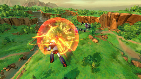 Игра UFO ROBOT GRENDIZER - The Feast of the Wolves, скриншот