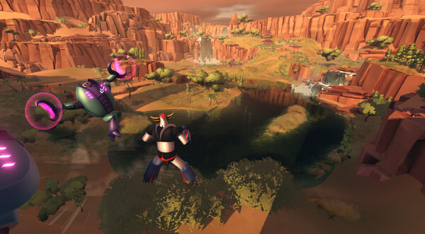 Игра UFO ROBOT GRENDIZER - The Feast of the Wolves, скриншот