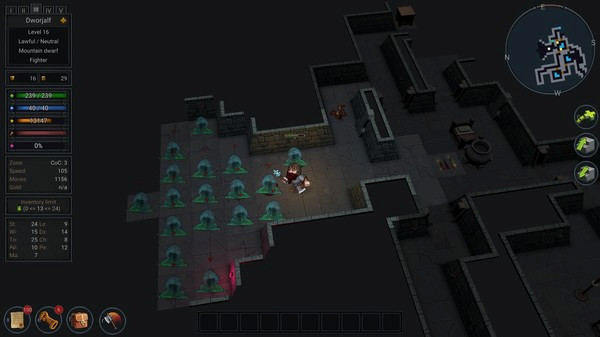 Игра Ultimate ADOM - Caverns of Chaos, скриншот