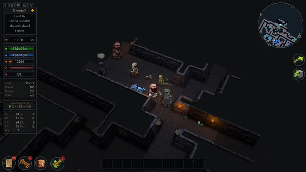 Игра Ultimate ADOM - Caverns of Chaos, скриншот