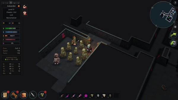 Игра Ultimate ADOM - Caverns of Chaos, скриншот