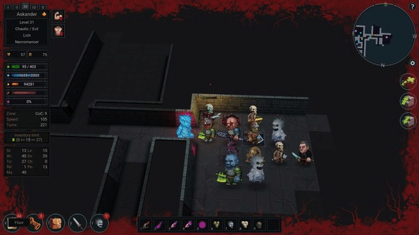 Игра Ultimate ADOM - Caverns of Chaos, скриншот
