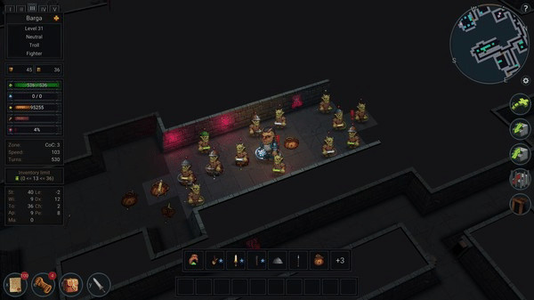 Игра Ultimate ADOM - Caverns of Chaos, скриншот