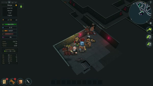 Игра Ultimate ADOM - Caverns of Chaos, скриншот