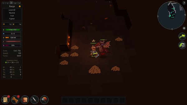 Игра Ultimate ADOM - Caverns of Chaos, скриншот