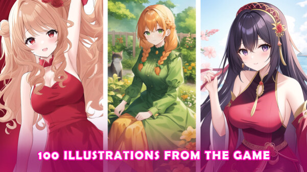 Игра Ultimate Anime Jigsaw Puzzle - Artwork, скриншот