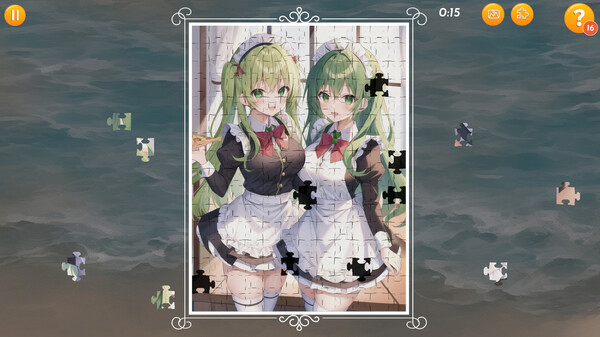 Игра Ultimate Anime Jigsaw Puzzle, скриншот