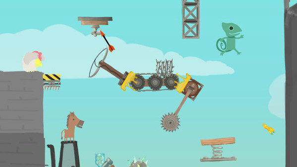 Игра Ultimate Chicken Horse, скриншот