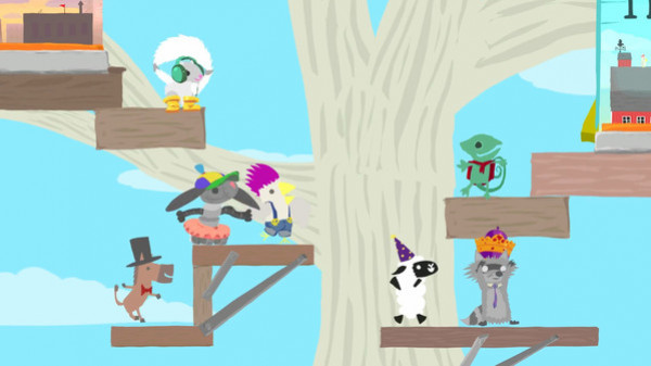 Игра Ultimate Chicken Horse, скриншот