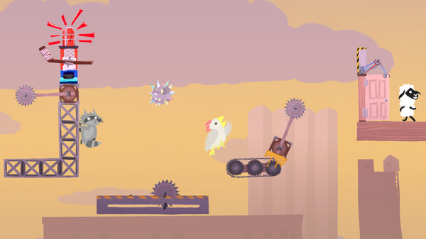 Игра Ultimate Chicken Horse, скриншот