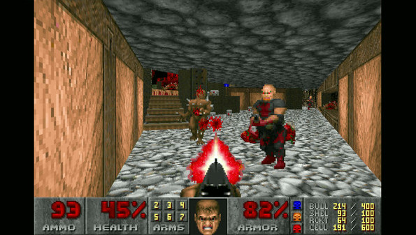 Игра Ultimate Doom, скриншот