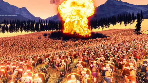 Игра Ultimate Epic Battle Simulator, скриншот
