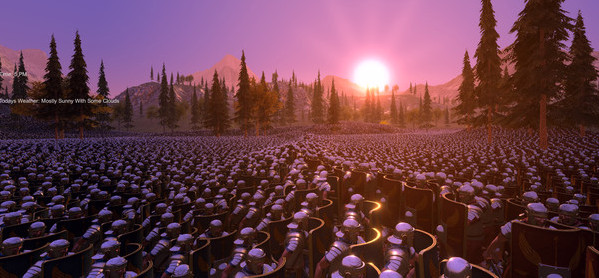 Игра Ultimate Epic Battle Simulator, скриншот