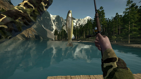 Игра Ultimate Fishing Simulator - Moraine Lake DLC, скриншот