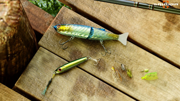 Игра Ultimate Fishing Simulator - Sakura Lures DLC, скриншот