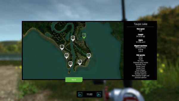 Игра Ultimate Fishing Simulator - Taupo Lake DLC, скриншот