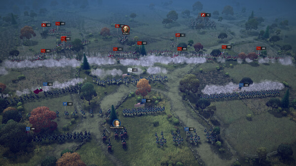 Игра Ultimate General: American Revolution, скриншот