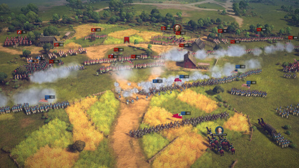 Игра Ultimate General: American Revolution, скриншот