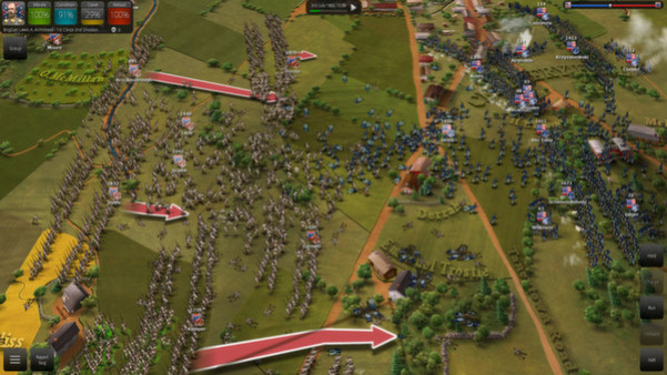 Игра Ultimate General: Gettysburg, скриншот