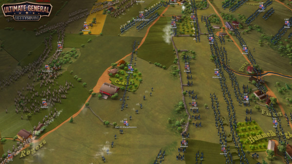 Игра Ultimate General: Gettysburg, скриншот