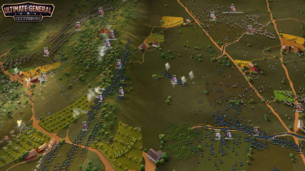 Игра Ultimate General: Gettysburg, скриншот