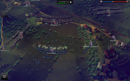 Игра Ultimate General: Gettysburg, скриншот