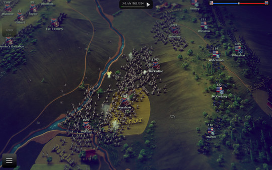 Игра Ultimate General: Gettysburg, скриншот