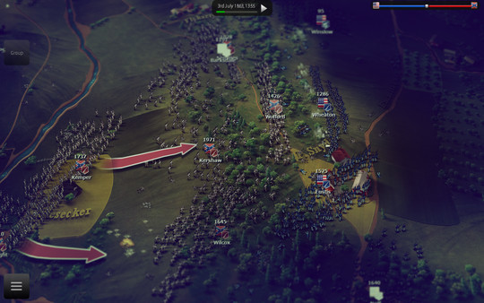 Игра Ultimate General: Gettysburg, скриншот