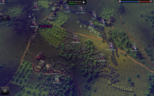 Игра Ultimate General: Gettysburg, скриншот