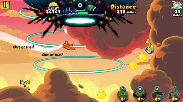 Игра Ultimate Panic Flight, скриншот