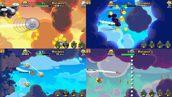 Игра Ultimate Panic Flight, скриншот