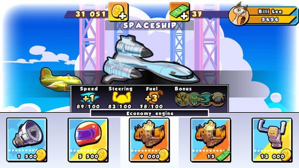Игра Ultimate Panic Flight, скриншот