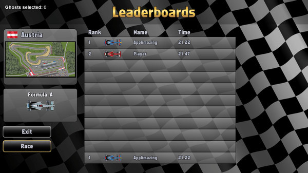 Игра Ultimate Racing 2D 2, скриншот