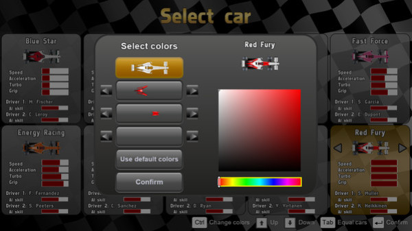 Игра Ultimate Racing 2D 2, скриншот