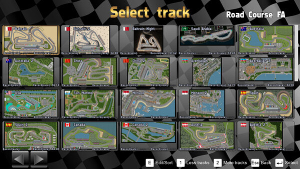 Игра Ultimate Racing 2D 2, скриншот
