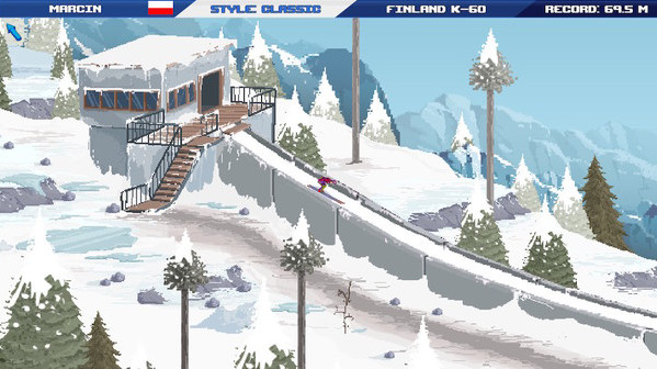 Игра Ultimate Ski Jumping 2020, скриншот