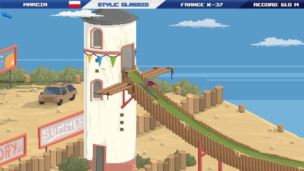 Игра Ultimate Ski Jumping 2020, скриншот
