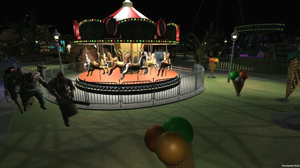 Игра Ultimate Zombie Defense - The Carnival Map, скриншот