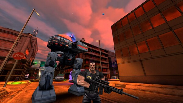 Игра Ultra Cop, скриншот