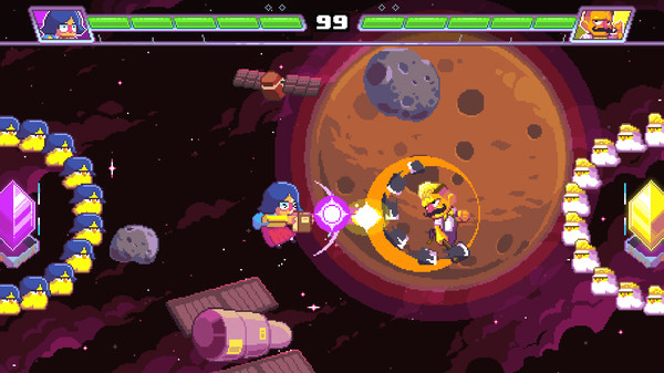 Игра Ultra Space Battle Brawl, скриншот