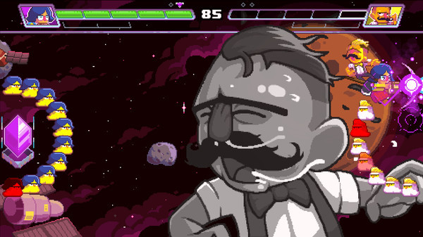 Игра Ultra Space Battle Brawl, скриншот